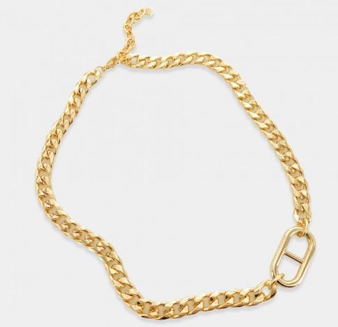 Chain with Mariner - Gold