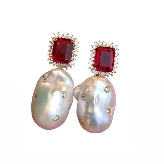 Barroque Pearl - Red